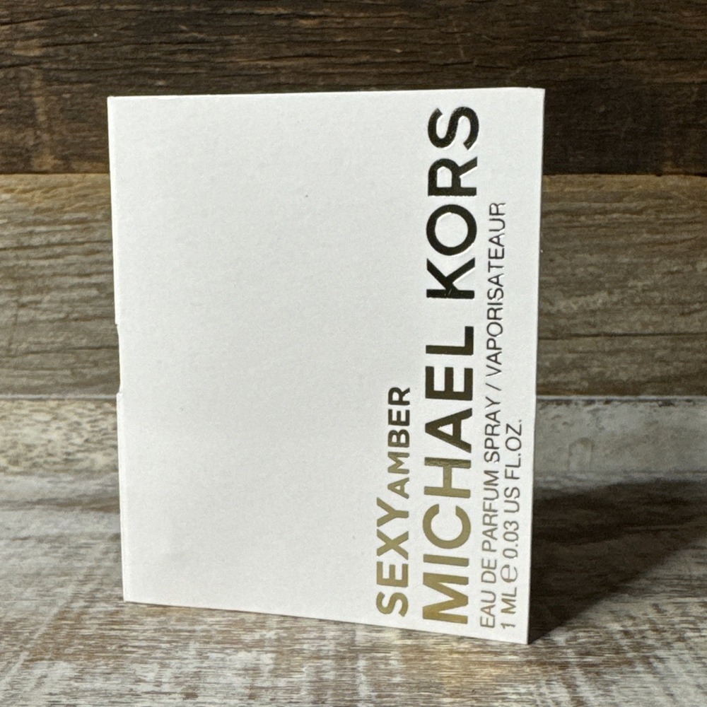 Michael Kors‎ Sexy Amber EDP 0.05oz / 1.5ml Spray Vial Sample